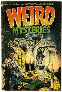 Weird Mysteries Number 3 Horror Comic Book