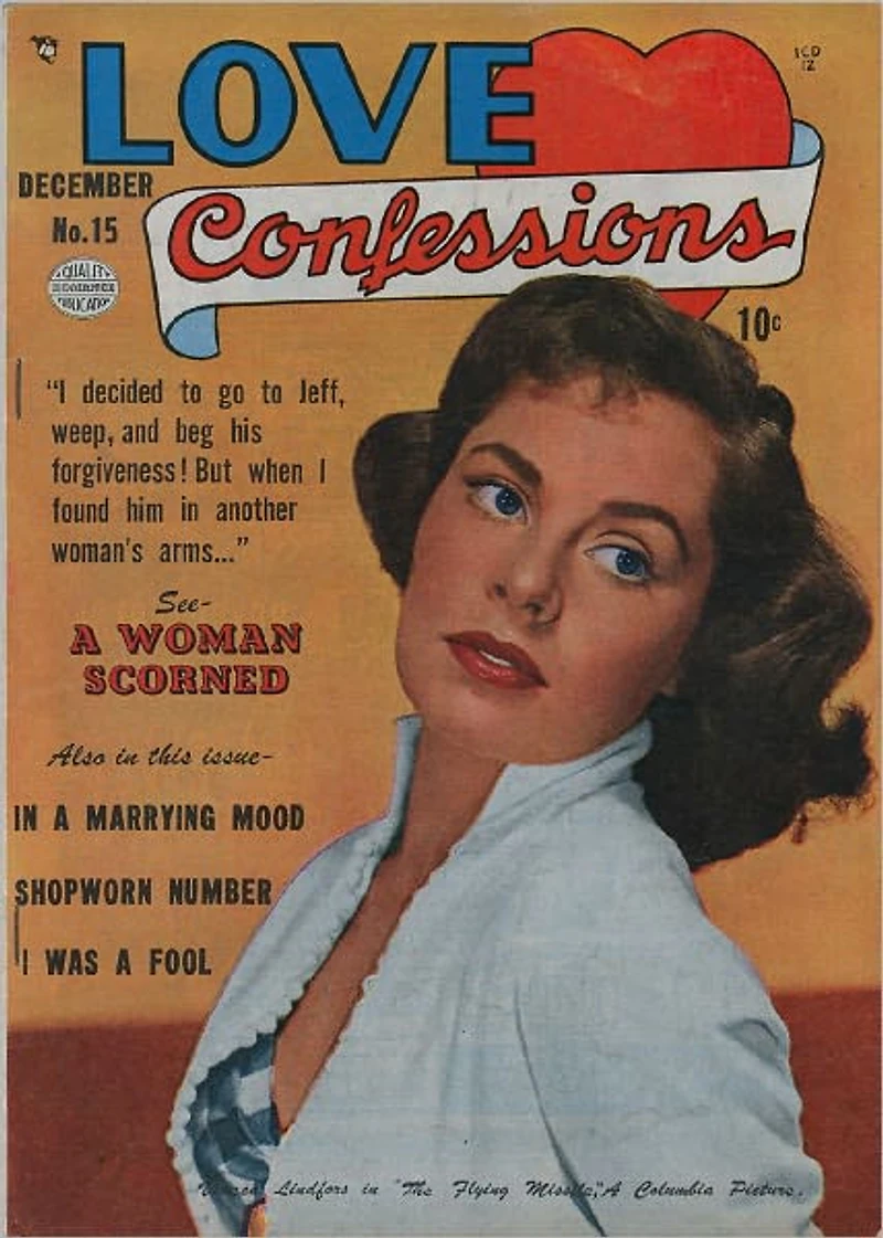 Love Confessions Number 15 Love Comic Book