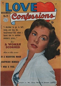Love Confessions Number 15 Love Comic Book