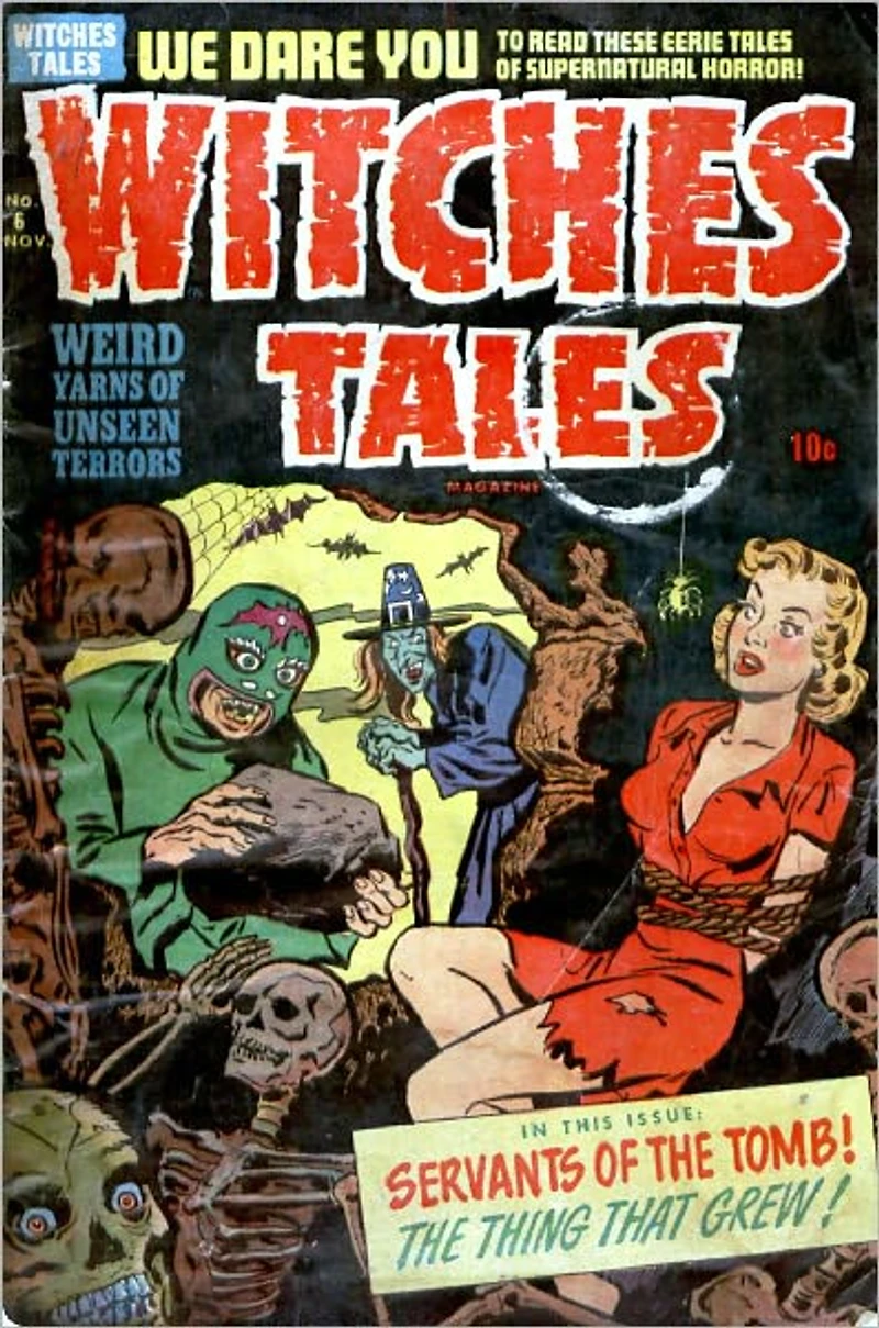 Witches Tales Number 6 Horror Comic Book