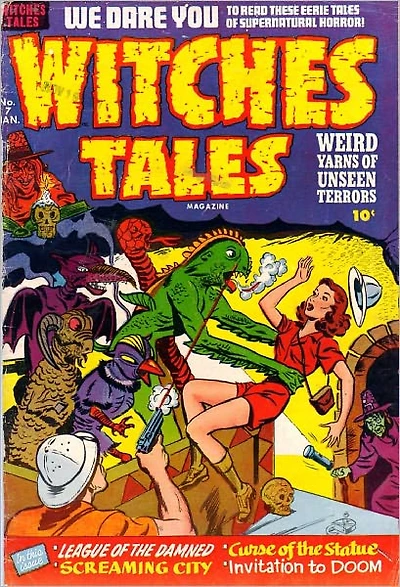 Witches Tales Number 7 Horror Comic Book