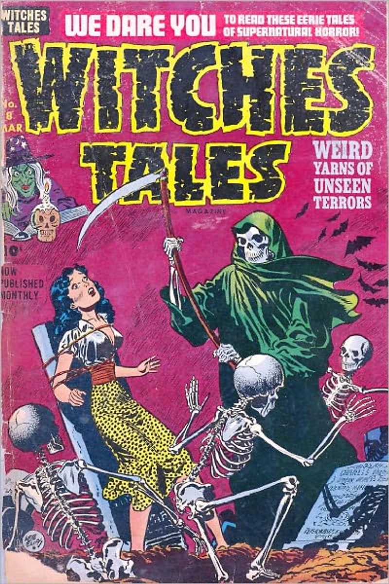 Witches Tales Number 8 Horror Comic Book