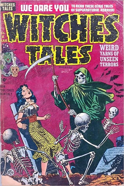 Witches Tales Number 8 Horror Comic Book