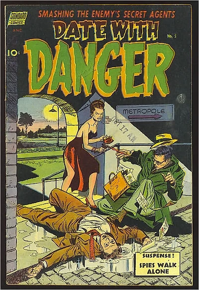 Date With Danger Number 5 Crime Comic Book