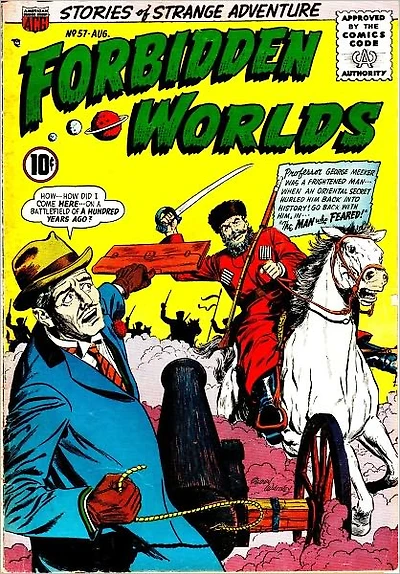 Forbidden Worlds Number 57 Horror Comic Book