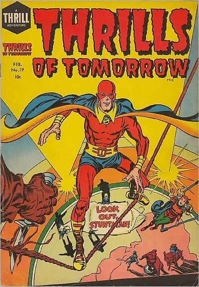 Thrills Of Tomorrow Number 19 Action Comic Book