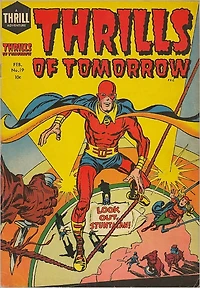 Thrills Of Tomorrow Number 19 Action Comic Book