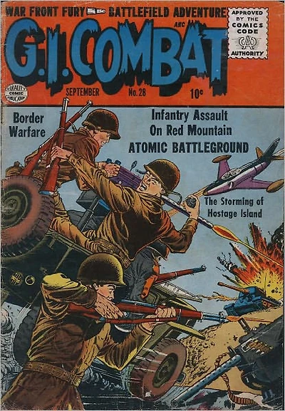 GI Combat Number 28 War Comic Book