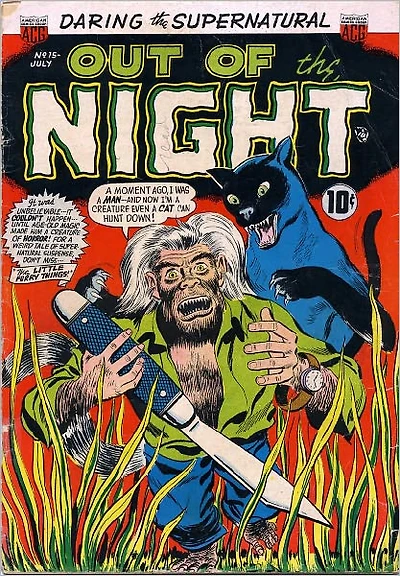 Out of the Night Number 15 Horror Comic Book