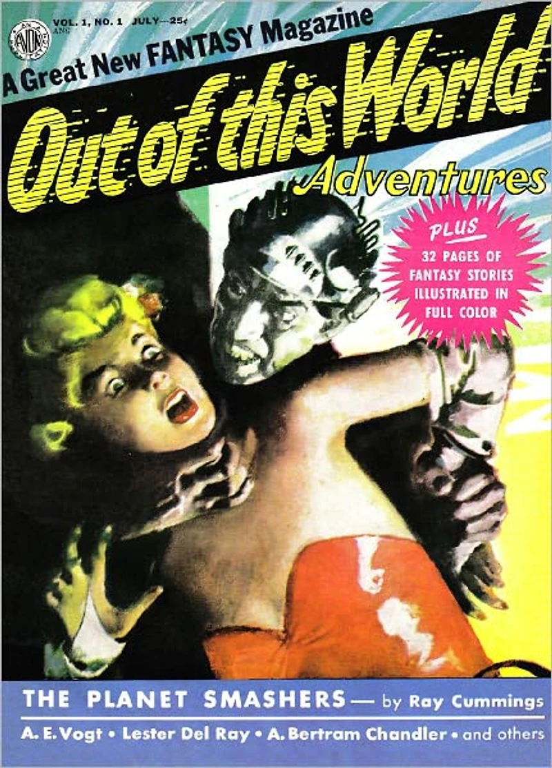 Out of This World Adventures Number 1 Fantasy Comic Book