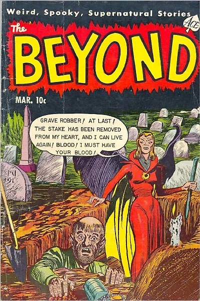 Beyond Number 19 Horror Comic Book