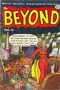 Beyond Number 19 Horror Comic Book