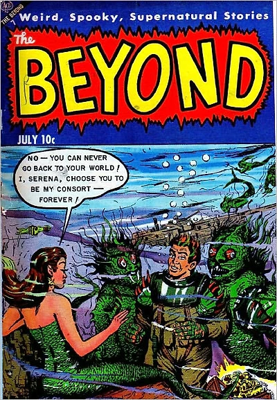 Beyond Number 21 Horror Comic Book