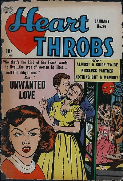Heart Throbs Number 26 Love Comic Book