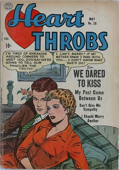 Heart Throbs Number 28 Love Comic Book