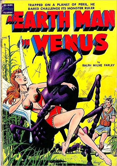 An Earth Man On Venus Fantasy Comic Book