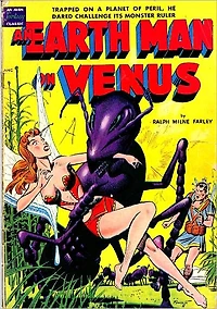 An Earth Man On Venus Fantasy Comic Book