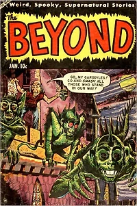 Beyond Number 24 Horror Comic Book