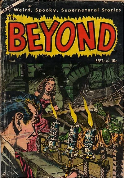 Beyond Number 28 Horror Comic Book