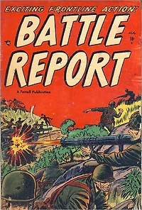 Battle Report Number 1 War Comic Book
