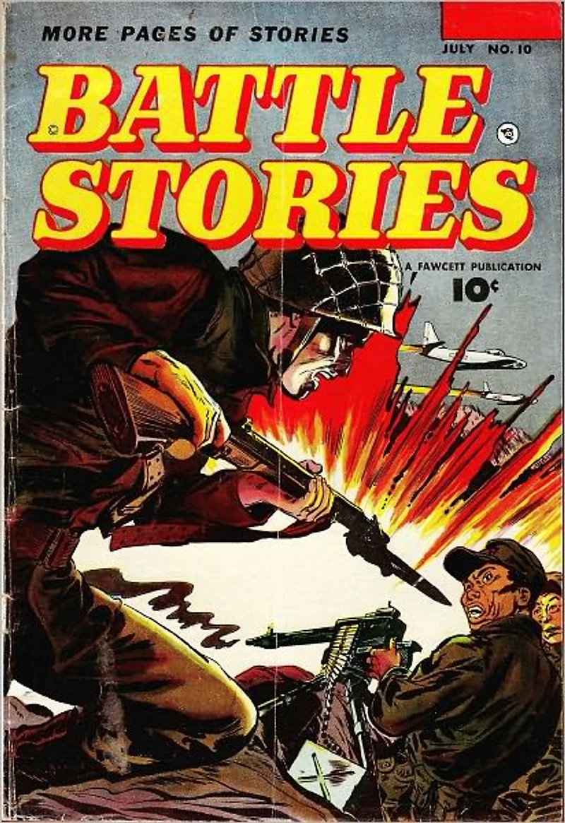 Battle Stories Number 10 War Comic Book