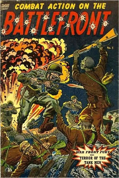 Battlefront Number 5 War Comic Book