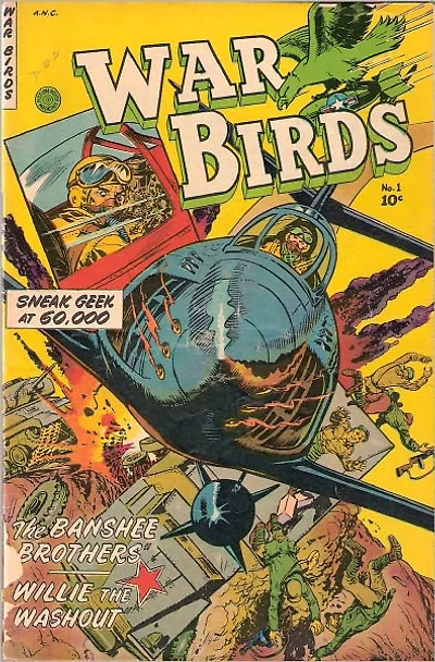 War Birds Number 1 War Comic Book