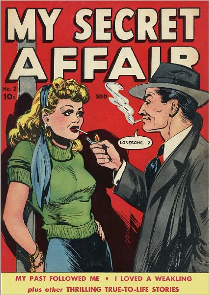 My Secret Affair Number 2 Love Comic Book