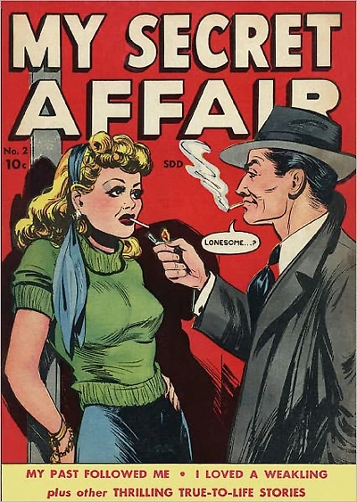 My Secret Affair Number 2 Love Comic Book