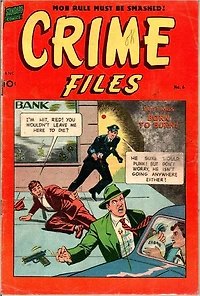 Crime Files Number Crime Comic Book
