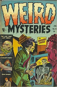 Weird Mysteries Number 8 Horror Comic Book