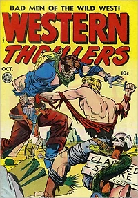 Western Thrillers Number 2 Western Comic Book