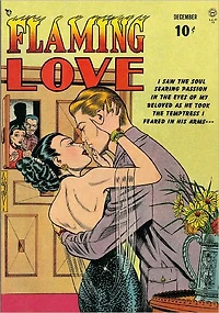 Flaming Love Number 1 Love Comic Book