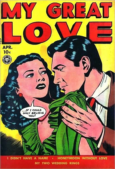 My Great Love Number 4 Love Comic Book