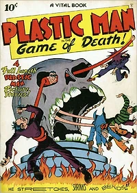 Plastic Man Number Super-Hero Comic Book