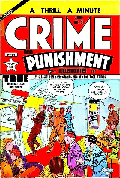 Crime and Punishment Number Crime Comic Book