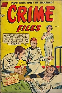 Crime Files Number 5 Crime Comic Book