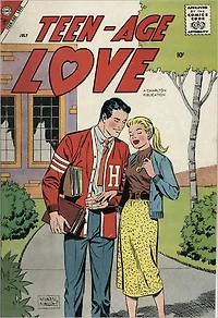 Teen Age Love Number 4 Love Comic Book