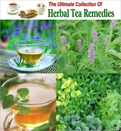 The Ultimate Collection Of Herbal Tea Remedies: You will find Remedies for Headache, Cold and Flu, Stomachache, and many more recipes made from natural plants. Why fill your body with man-made chemicals and risk the side-effects, not use natural remedies?