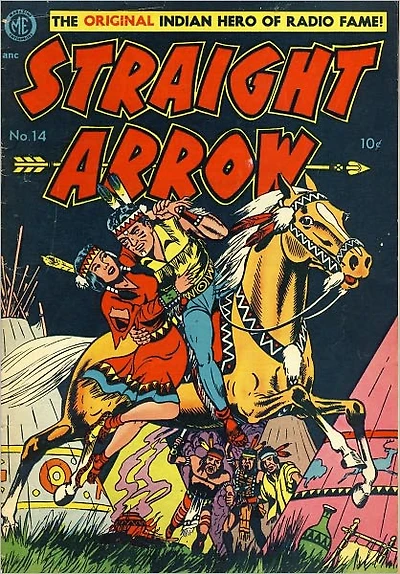 Straight Arrow Number 14 Western Comic Book