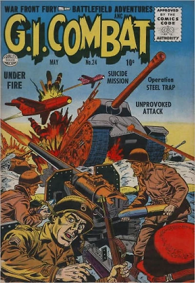 GI Combat Number 24 War Comic Book