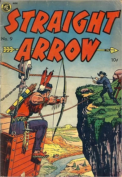Straight Arrow Number 9 Western Comic Book