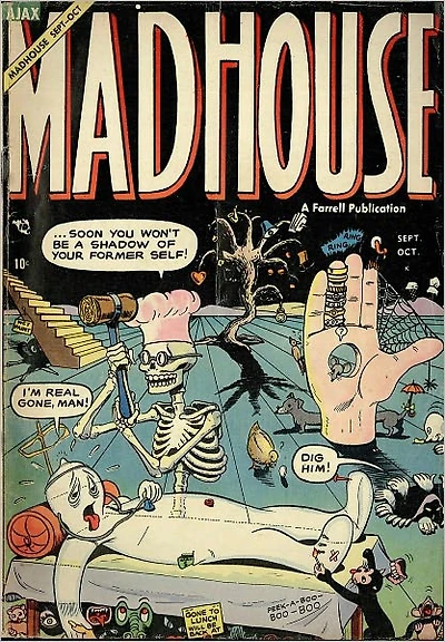 Madhouse Number 4 Funny Comic Book