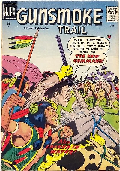 GunSmoke Trail Number 3 Western Comic Book