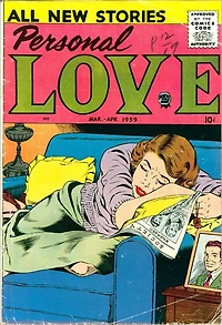Personal Love Number Love Comic Book