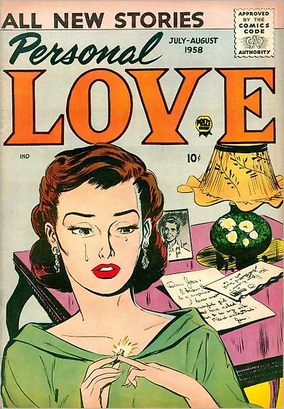 Personal Love Number 6 Love Comic Book