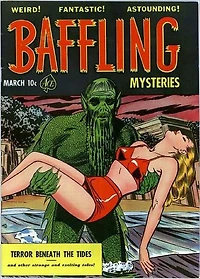 Baffling Mysteries Number Horror Comic Book