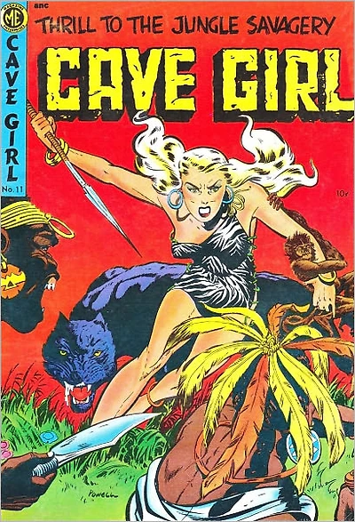 Cave Girl Number 11 Action Comic Book