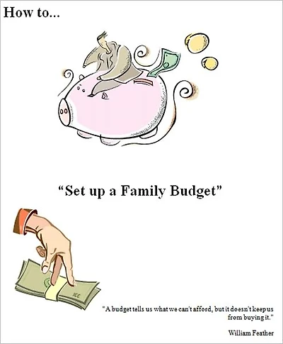 How to “Set up a Family Budget”: Maybe budgeting is not as much about reflecting on what you cannot have, but more about thoughts on how to stretch, invest and spend your earned dollars more wisely.
