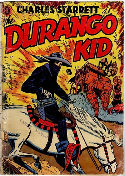 The Durango Kid Number 12 Western Comic Book